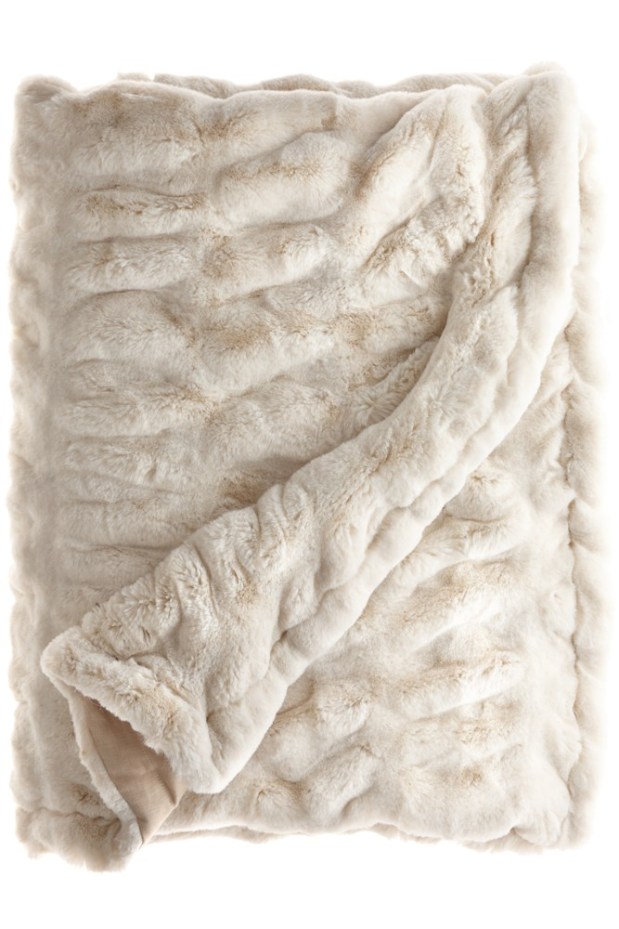 A Faux-Fur Throw