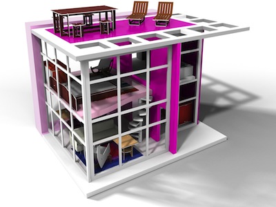 Small Business Saturday: Modern Dollhouses