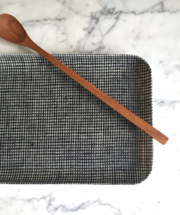 Houndstooth Tray